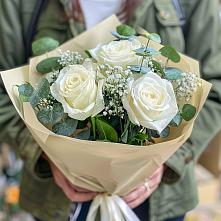 Букет цветов из:  Розы #REPLACE_PRED# Новосиньково